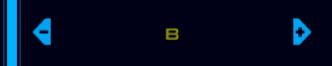 The "List Option" control, currenlty showing the 'B' option